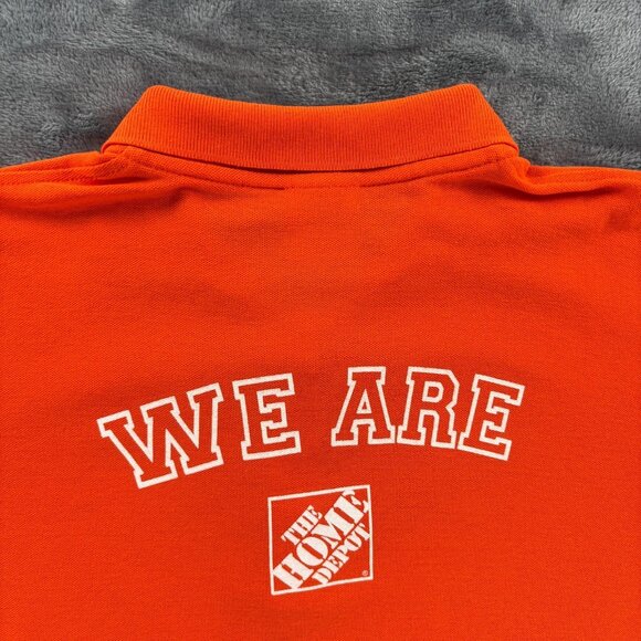 The Home Depot Employee Polo Shirt Women L We Are Home Depot Work Uniform - Picture 3 of 7